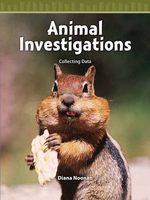 cover image of Animal Investigations: Collecting Data